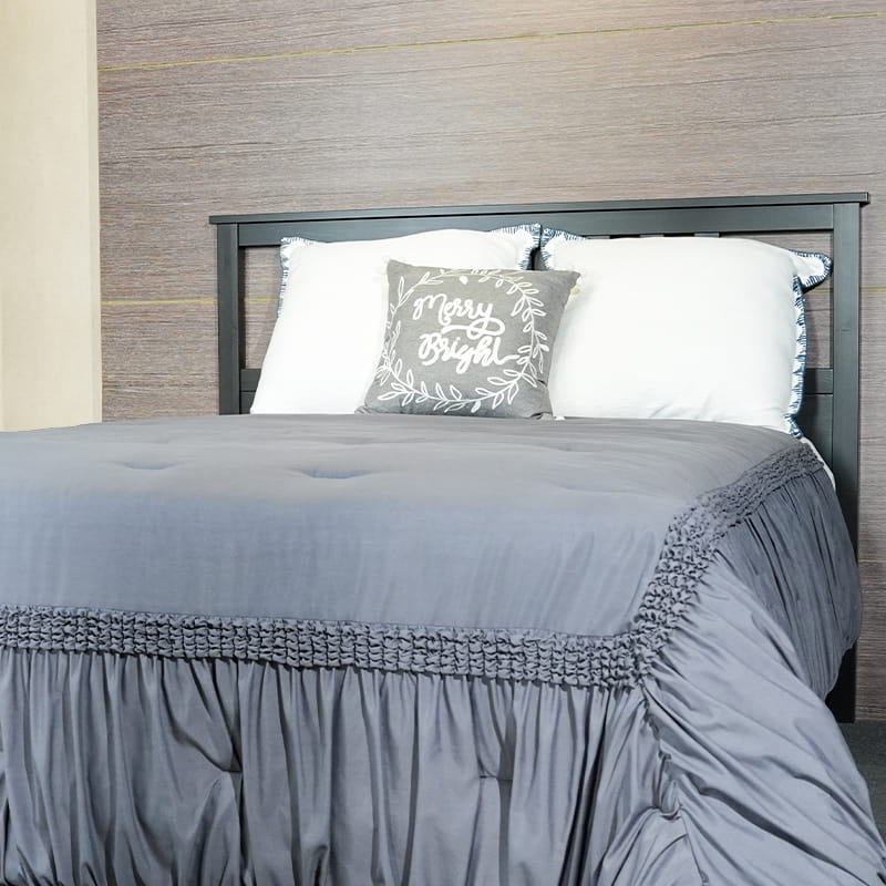 Over Sized Ruching Comforter Set