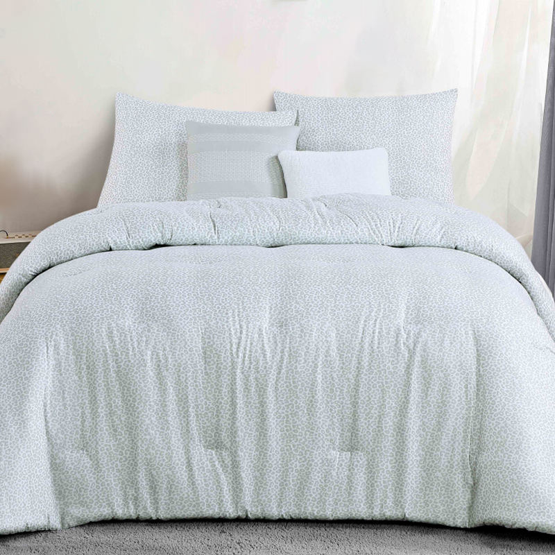 How to match other home furnishings to enhance the overall beauty of Cotton Embroidered Comforter Set?