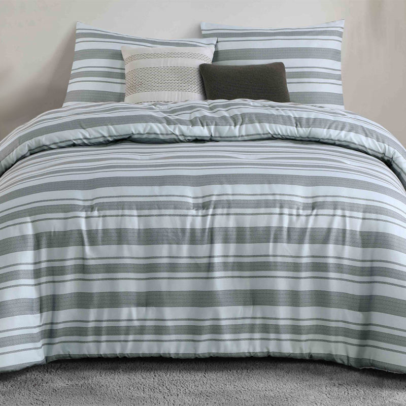 Printed Microfiber Comforter Set